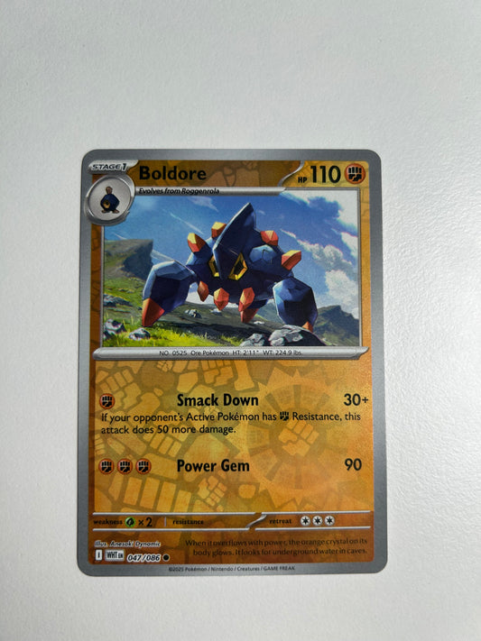 Boldore Reverse Holo - SV: White Flare