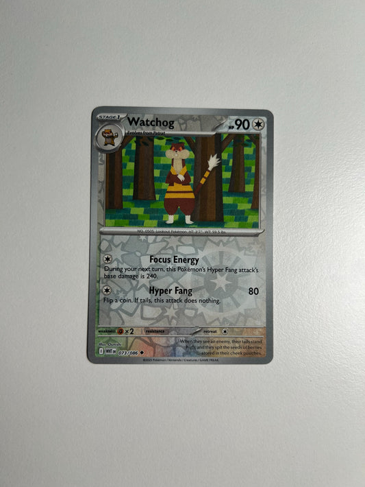 Watchog Reverse Holo - SV: White Flare