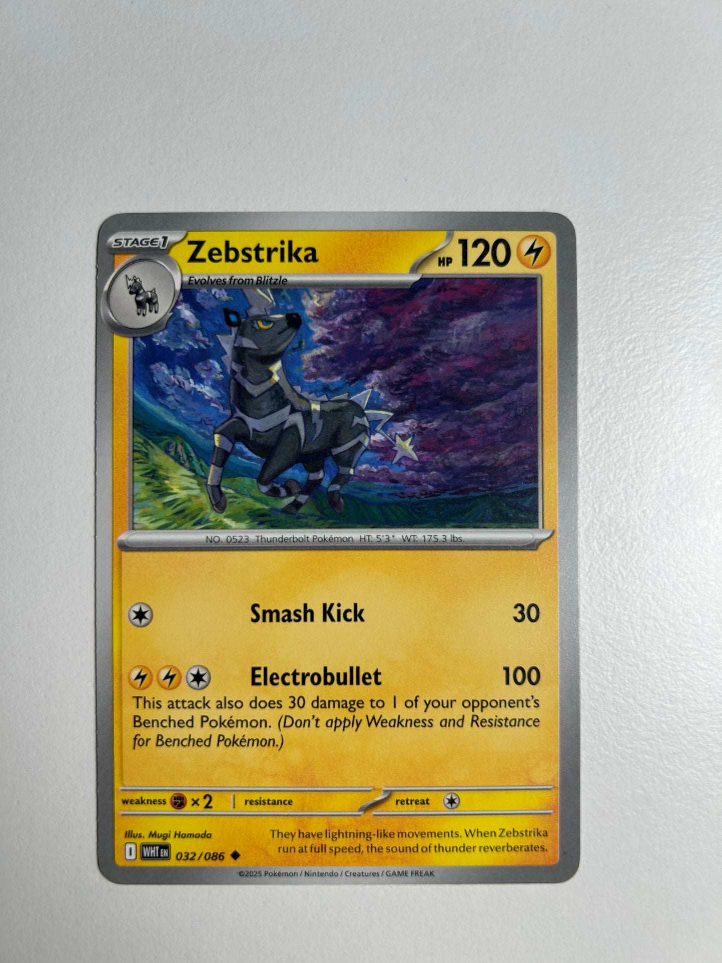 Zebstrika - SV: White Flare