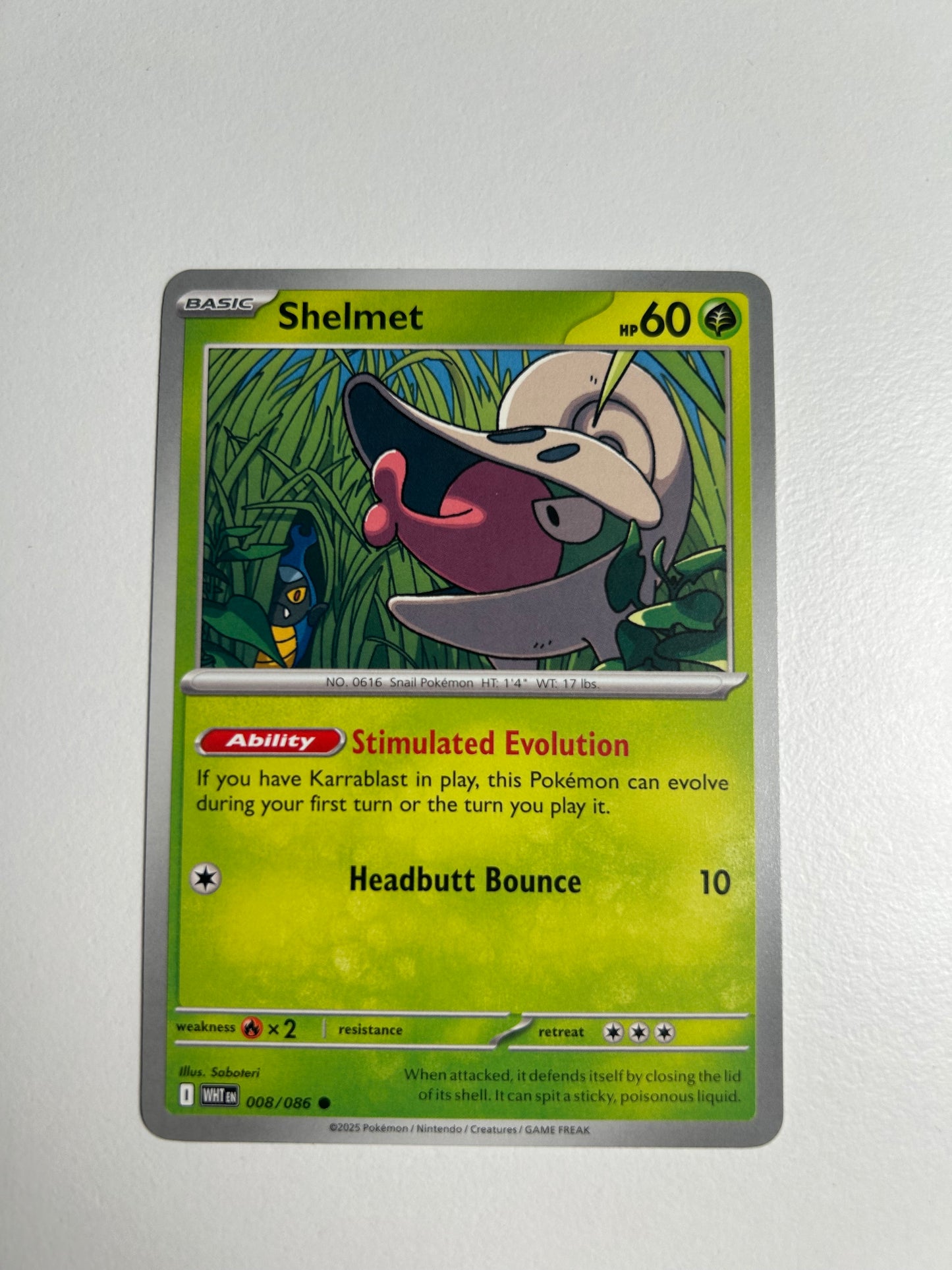 Shelmet - SV: White Flare