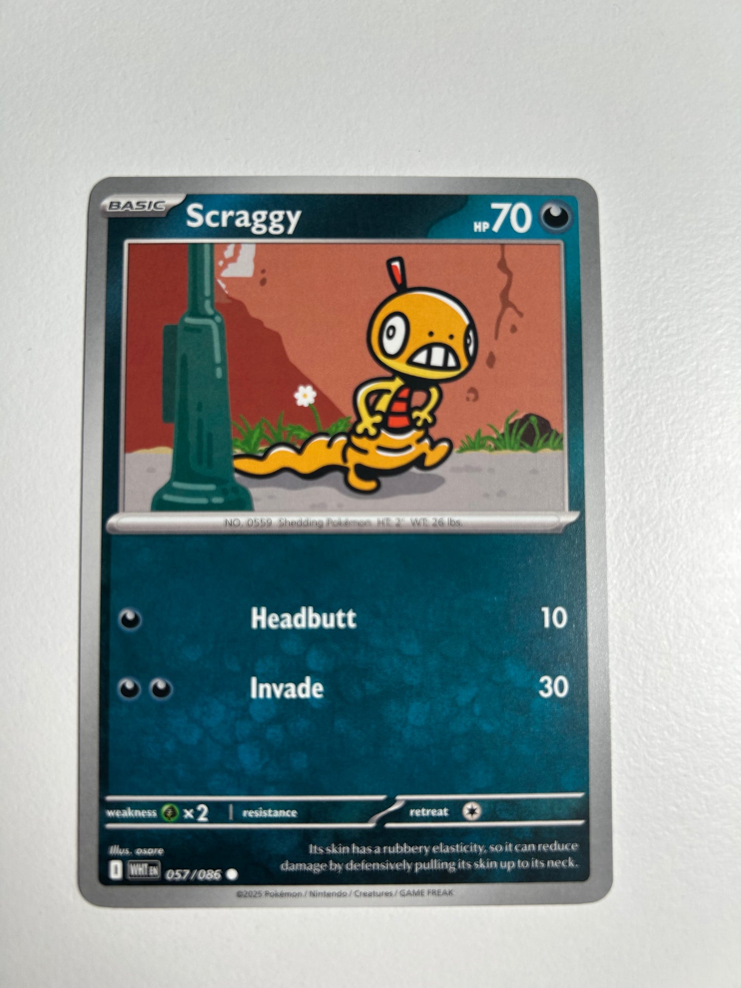 Scraggy - SV: White Flare