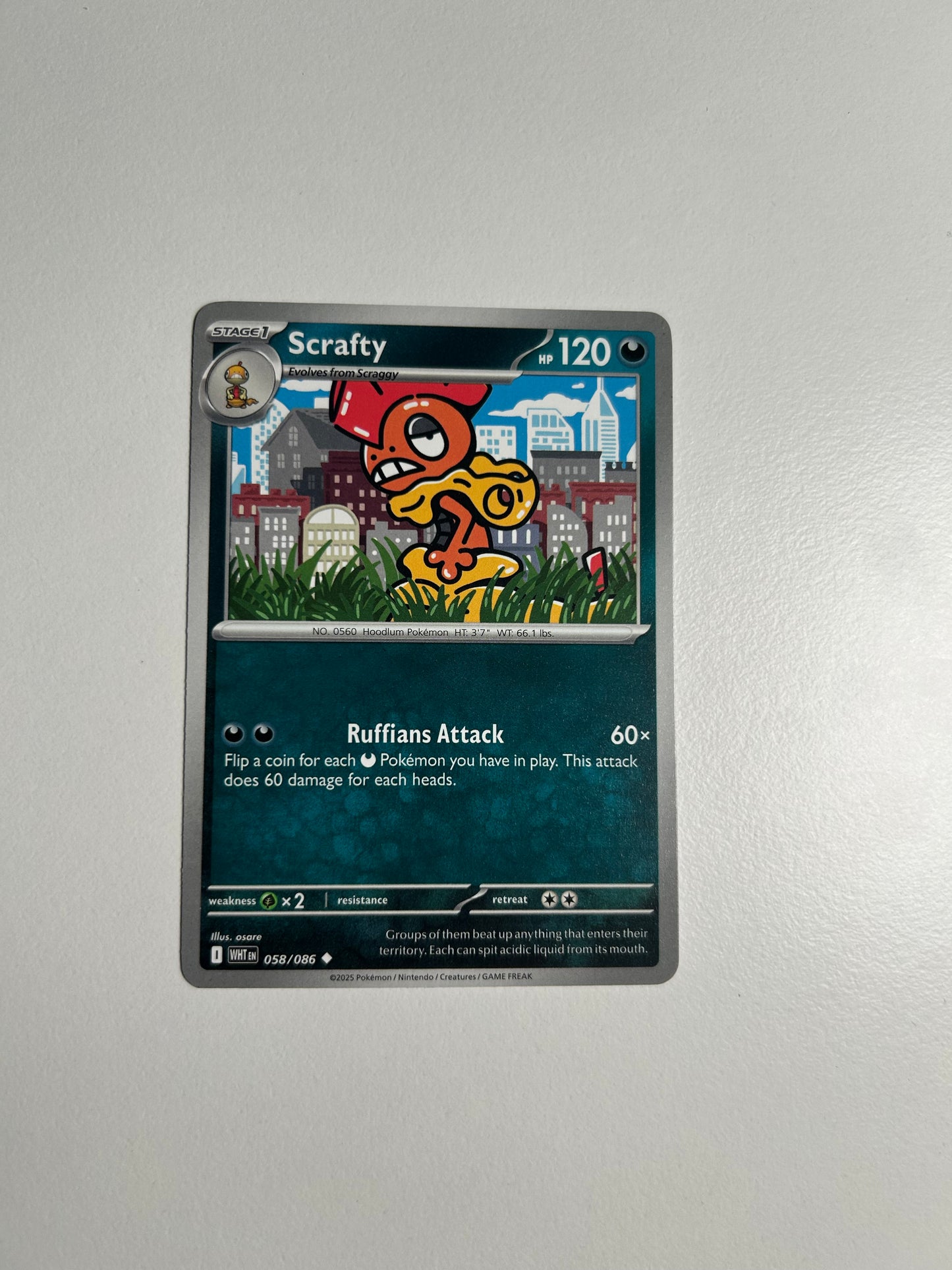 Scrafty - SV: White Flare